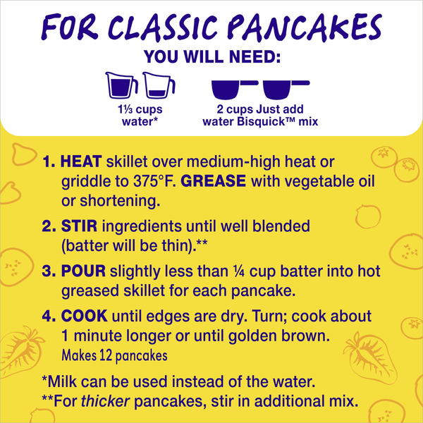 Mélange à pancakes et gaufres au babeurre Betty Crocker Bisquick