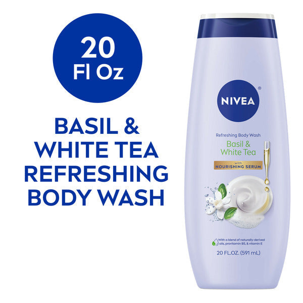 NIVEA Body Wash with Basil and White Tea