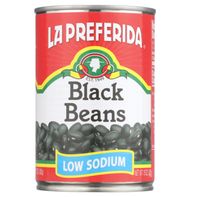 La Preferida Frijoles Negros Bajos en Sodio