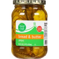 Tranches de cornichons sucrés et aigres Food Club