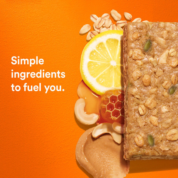 Barras de Proteína RXBAR Nut Butter y Avena con Limón y Miel de Anacardo - Paquete de 5
