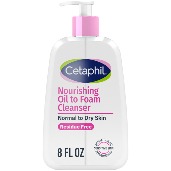 Limpiador Facial Cetaphil Nourishing Oil to Foam - 8 fl oz