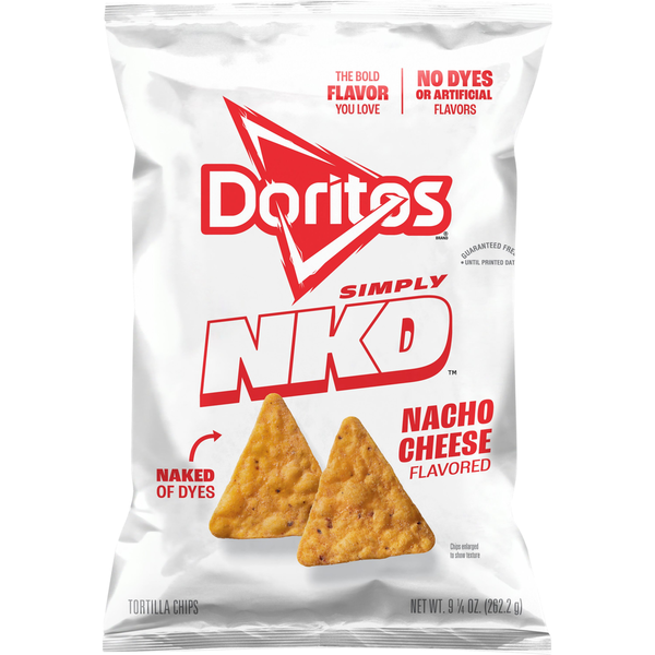 Doritos Simply NKD Nacho Cheese Tortilla Chips