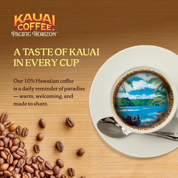 K-Cups de café Kauai - 10 % de torréfaction foncée hawaïenne