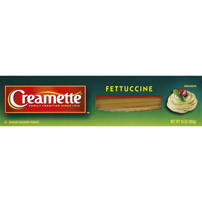 Fettuccine Creamette - Pasta Premium para Delicias Culinarias