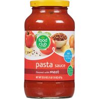 Sauce pour pâtes Food Club au goût de viande savoureux