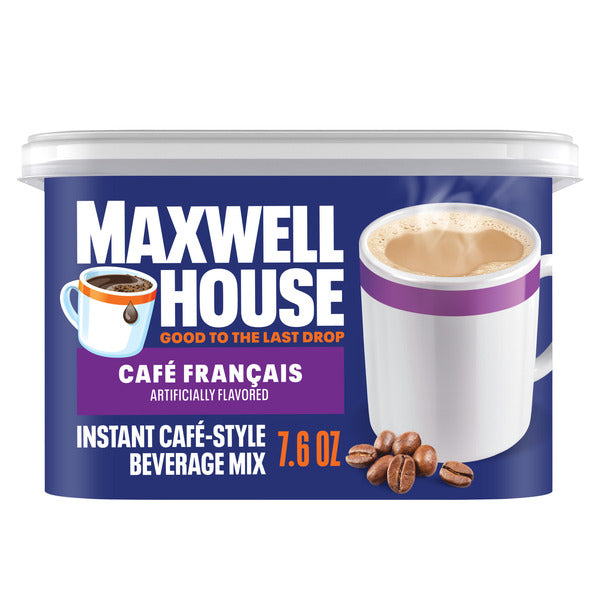 Maxwell House Cafe Francais Instant Beverage Mix