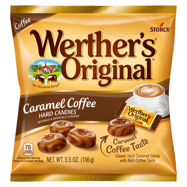 Bonbons durs au caramel et au café Werther's Original