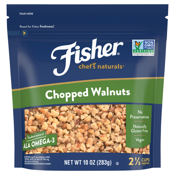 Nueces Picadas Fisher - Nueces de Calidad Premium