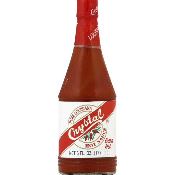 Salsa Picante Crystal, Pura Louisiana, Extra Picante