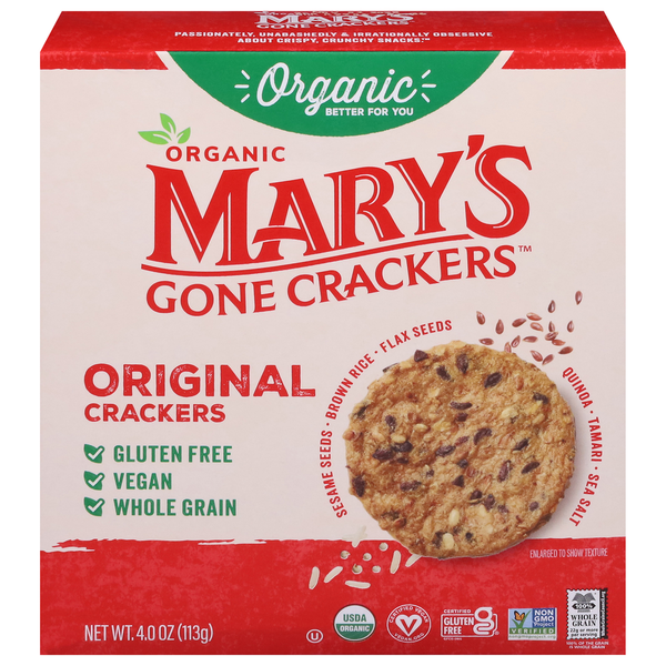 Crackers Organiques Originales de Mary's Gone Crackers
