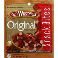 Old Wisconsin Snack Bites, Original Sausage