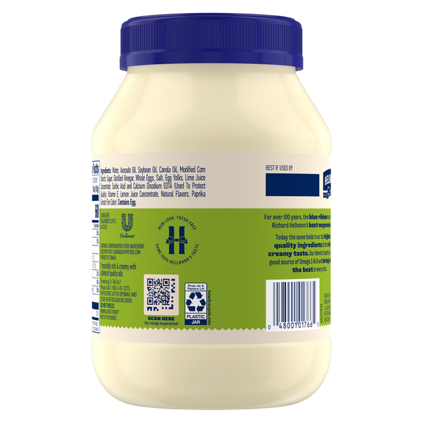 Sauce mayonnaise Hellmann's à l'huile d'avocat