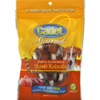 Friandises pour chiens Cadet Shish Kabobs triple saveur
