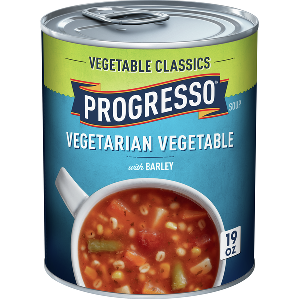 Soupe végétarienne aux légumes et à l'orge Progresso Vegetable Classics