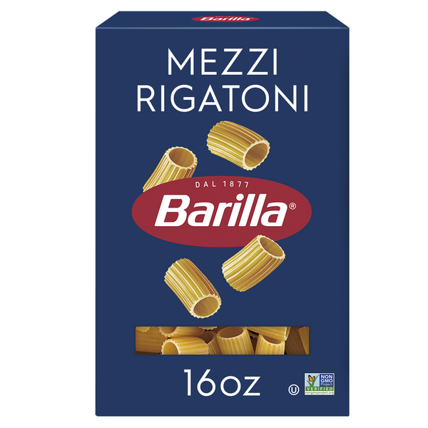 Barilla Mezzi Rigatoni - Pâtes de blé dur non-OGM