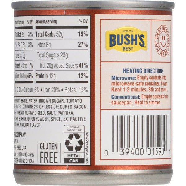 Haricots cuits à la maison Bush's Best