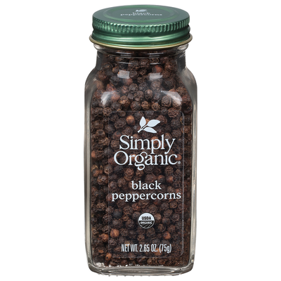 Pimienta Negra Orgánica Simply - Especia de Calidad Premium
