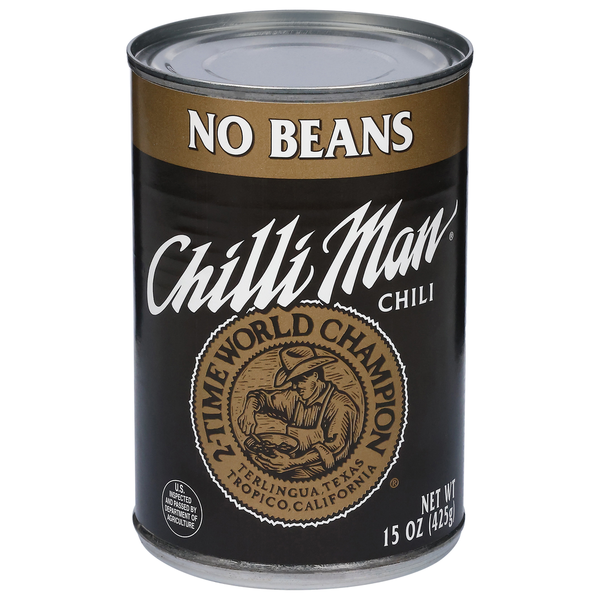 Chili Man Chili, sans haricots - Savoureux et satisfaisant