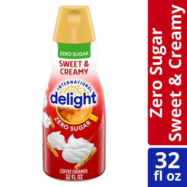 International Delight Crème à café Zero Sucre Douce et Crémeuse