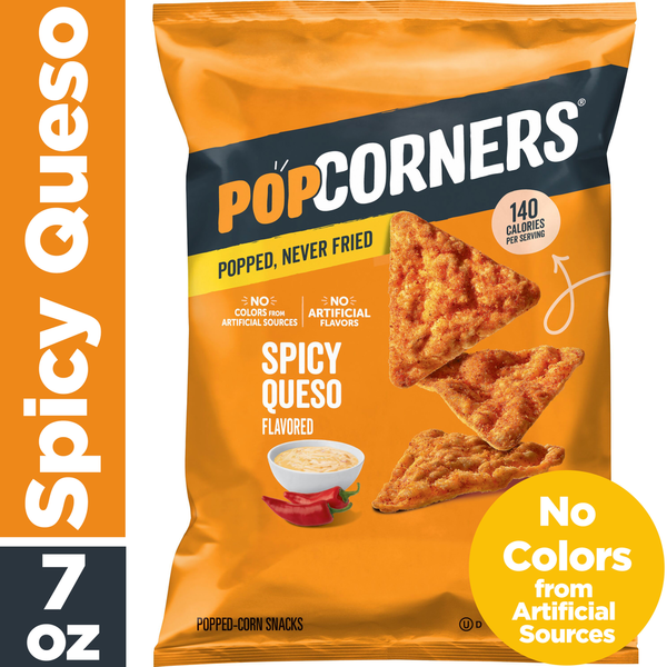 PopCorners Spicy Queso Popped-Corn Snacks