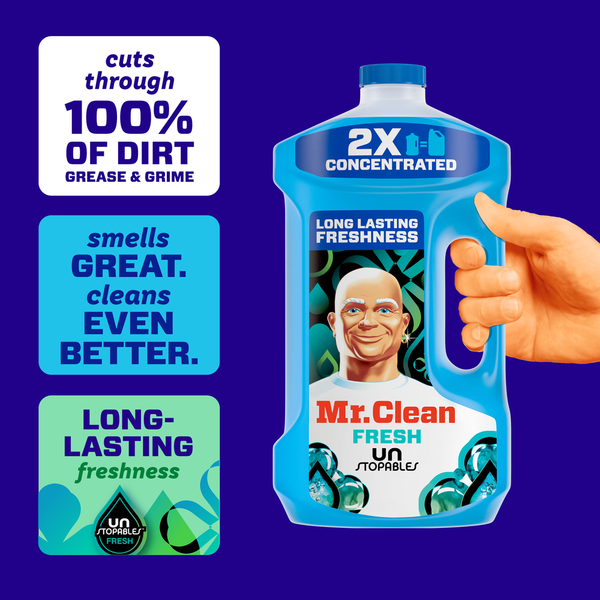 Mr. Clean Nettoyant Tout Usage avec Unstopables