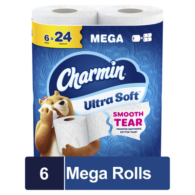 Charmin Ultra Soft Papel Higiénico Mega Rolls