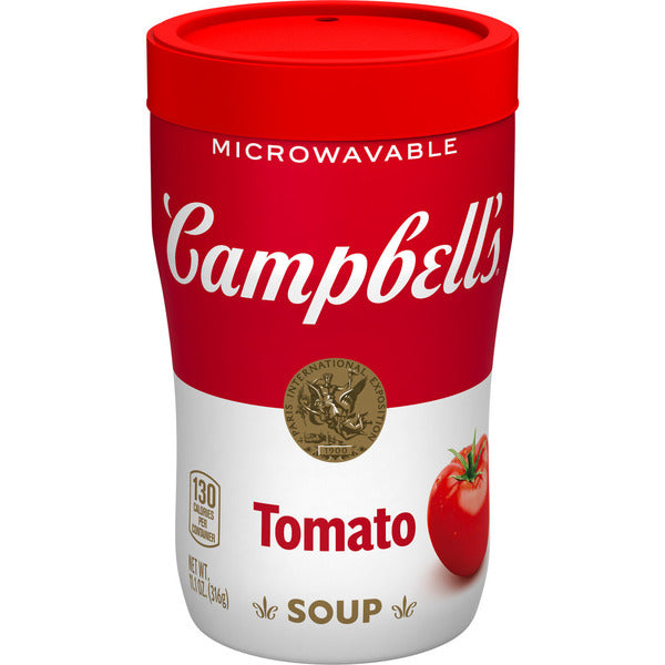 Taza de sopa de tomate Campbell's para microondas