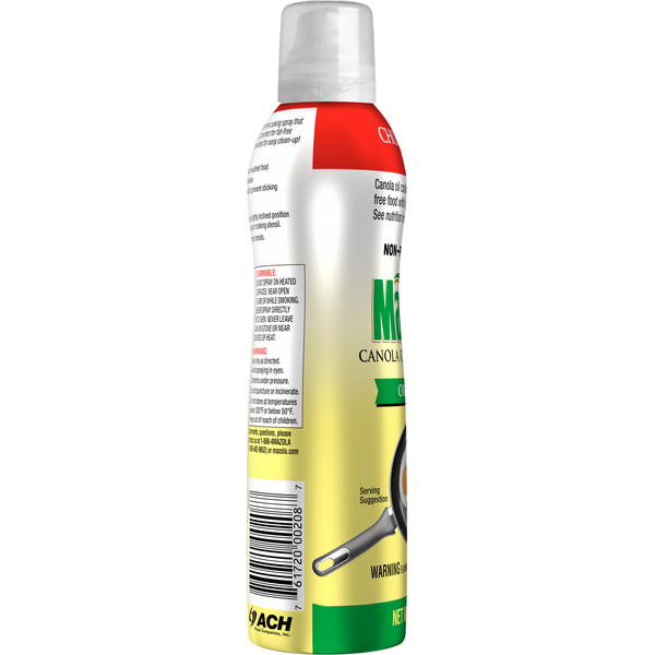 Mazola Spray de Cocina de Canola, Original, Sin Propelente