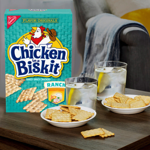 Chicken in a Biskit Ranch Baked Snack Crackers - 7.5 oz