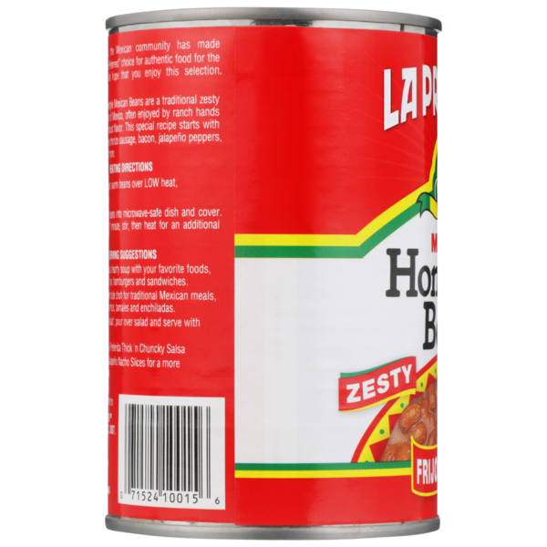 La Preferida Haricots Mexicains à l'Homestyle, Frijoles Charros