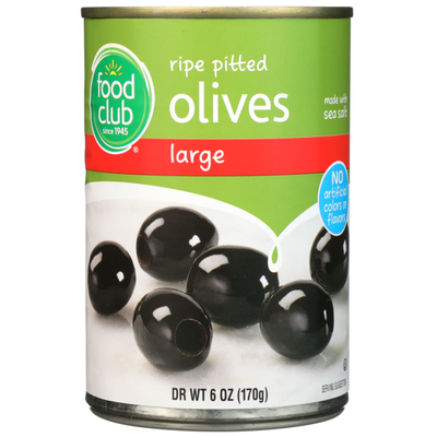 Aceitunas Grandes y Maduras Sin Hueso Food Club