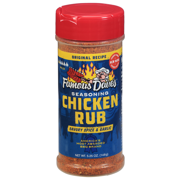 Assaisonnement de poulet doux de Famous Dave's
