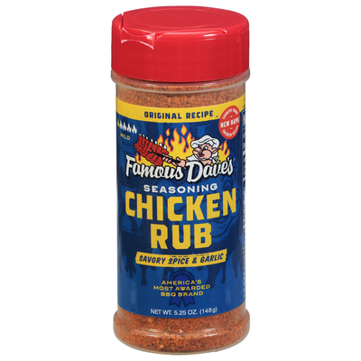 Famous Dave's Mild Chicken Rub Seasoning