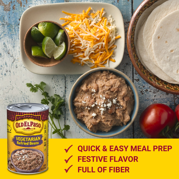 Frijoles Refritos Vegetarianos Old El Paso