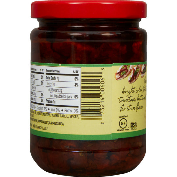 Mezzetta Julienne Cut Sun-Ripened Dried Tomatoes - Sulfite Free