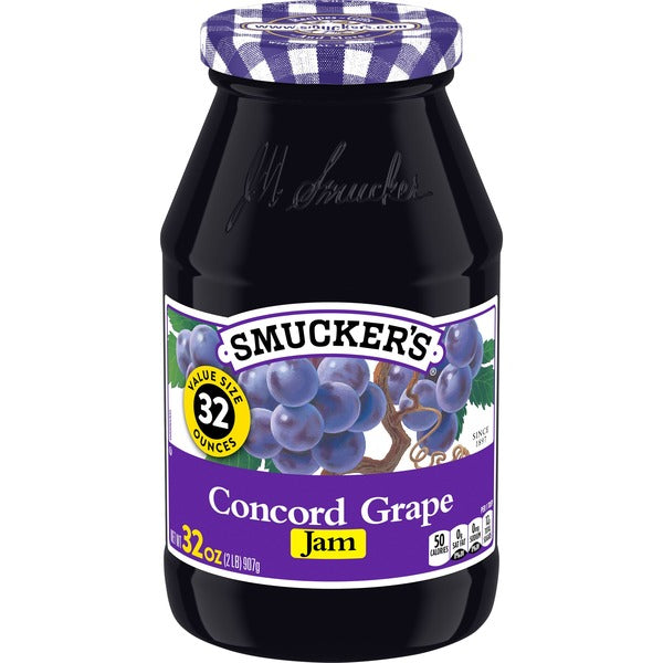 Mermelada de Uva Concord de Smucker's - Tamaño Económico