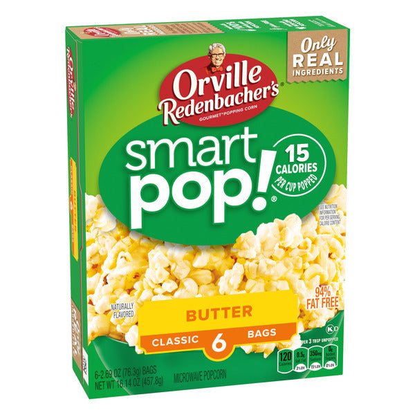 Orville Redenbacher Smart Pop! Butter Microwave Popcorn