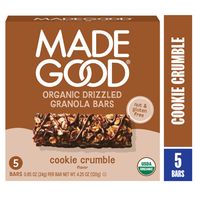 Barre de granola MadeGood Cookie Crumble au chocolat