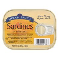Sardines Crown Prince à la Moutarde