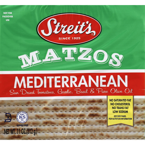 Matzos Méditerranéens de Streit's
