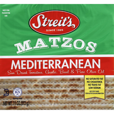 Streit's Mediterranean Matzos