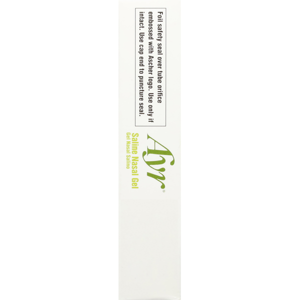 Gel nasal salin Ayr avec aloe apaisant