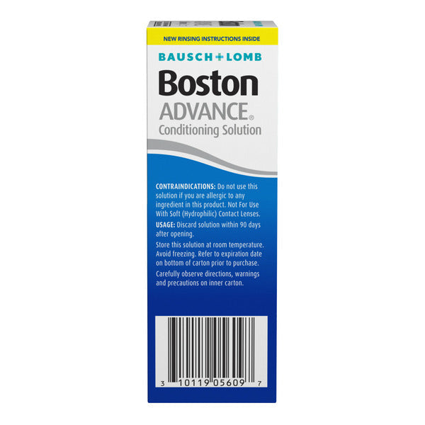 Solución de acondicionamiento para lentes de contacto Boston