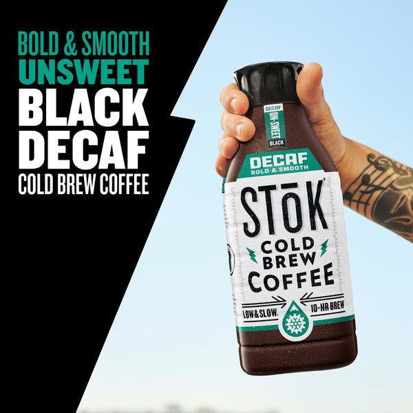 SToK Décaféiné Bold & Smooth Café Froid Non Sucré - 48 fl oz