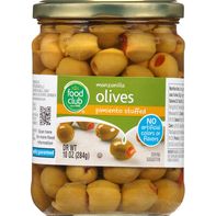 Olives Manzanilla Farcies au Pimiento Food Club