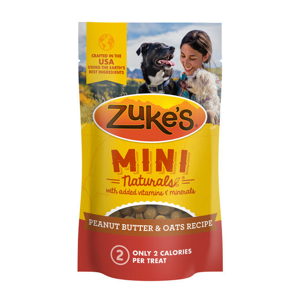 Friandises pour chiens Zuke's Mini Naturals à la vraie pâte d'arachide