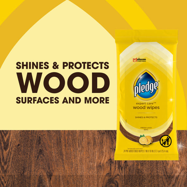 Pledge Expert Care™ Wood Wipes