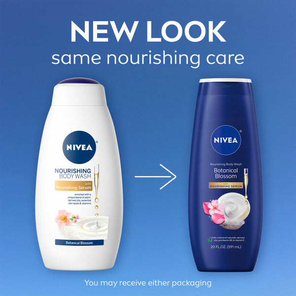 NIVEA Nourishing Botanical Blossom Body Wash