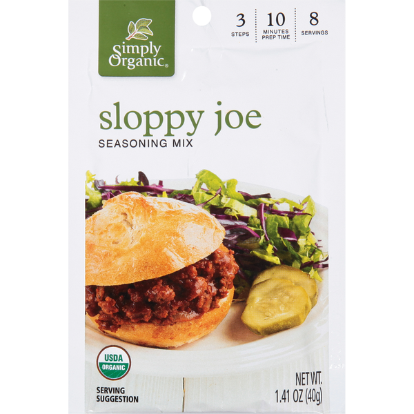 Mélange d'épices Sloppy Joe Simply Organic